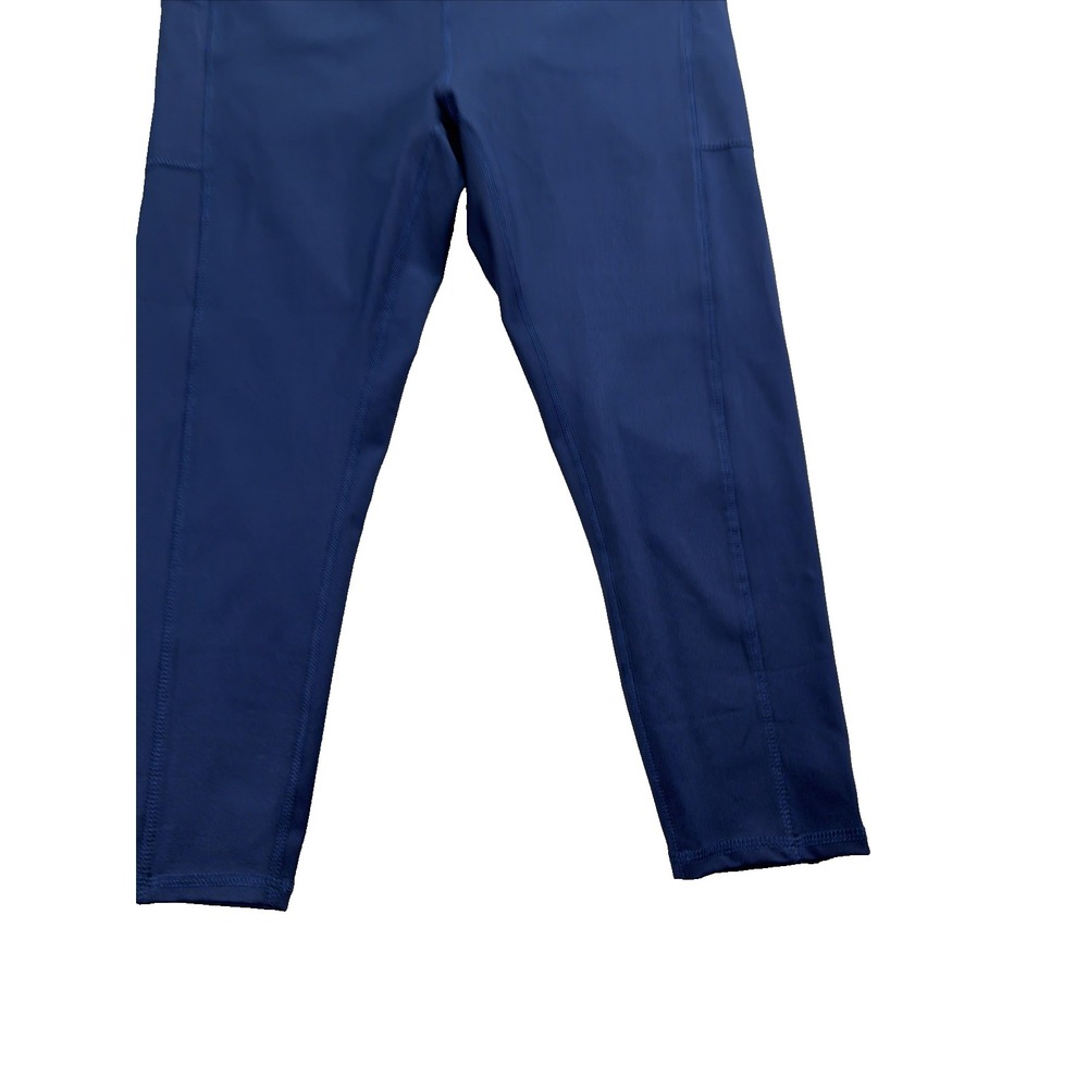 Beverly Hills Polo Club Capri Leggings Women L High Waisted, With Pocket - Picture 2 of 9